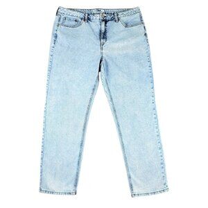 Trendy Seven 7 Womens Size 16 Light Wash Jeans- Straight Leg Design with Pockets
